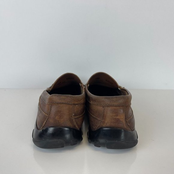 Allen Edmonds Boulder Slip On Loafers Leather Browne Mens Size 7.5 main image 7